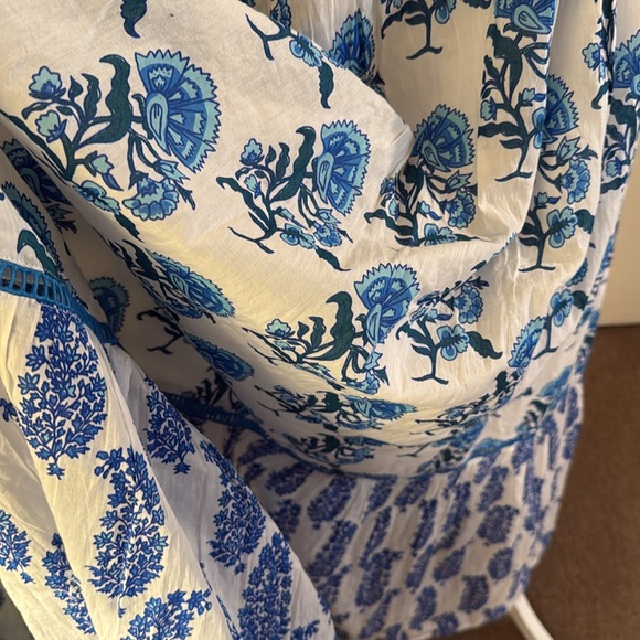 Ro's Garden Guinea Maxi Dress Anthropologie - Picture 8 of 16